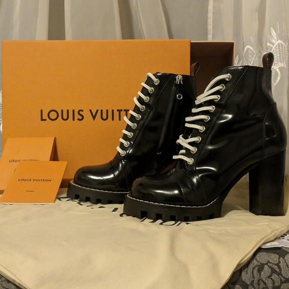 louis vuitton star ankle boots